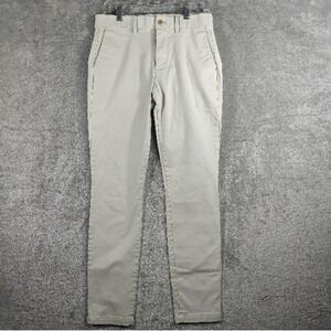 Gap Khakis Pants‎ Mens Size 32 X 30 Tan Straight Leg Slim